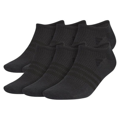 Men's Superlite 3.0 6 Pack No Show Tennis Socks Black and Night GreyTienda Tennis