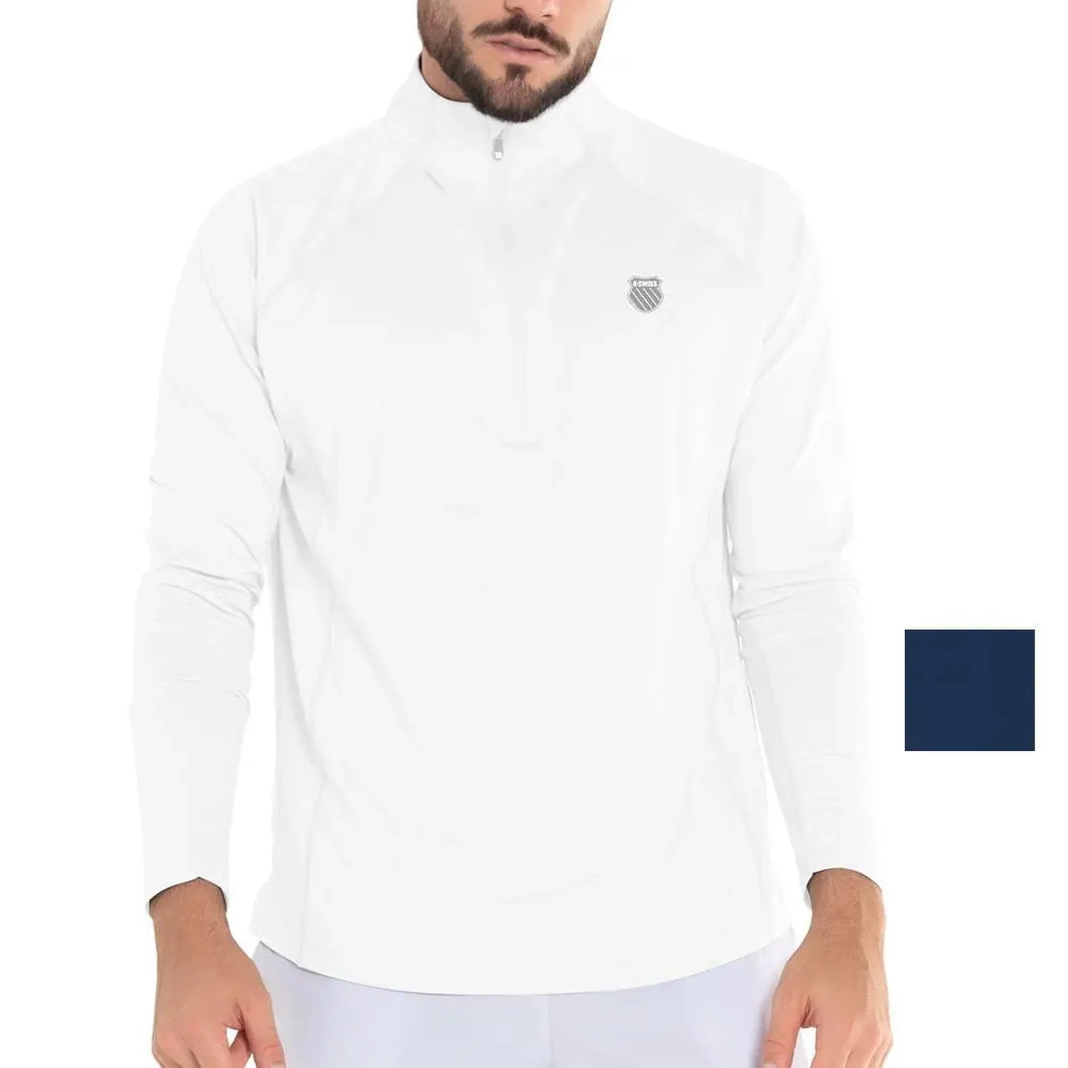 Men's Swift 1/4 Zip Tennis Long SleeveTienda Tennis
