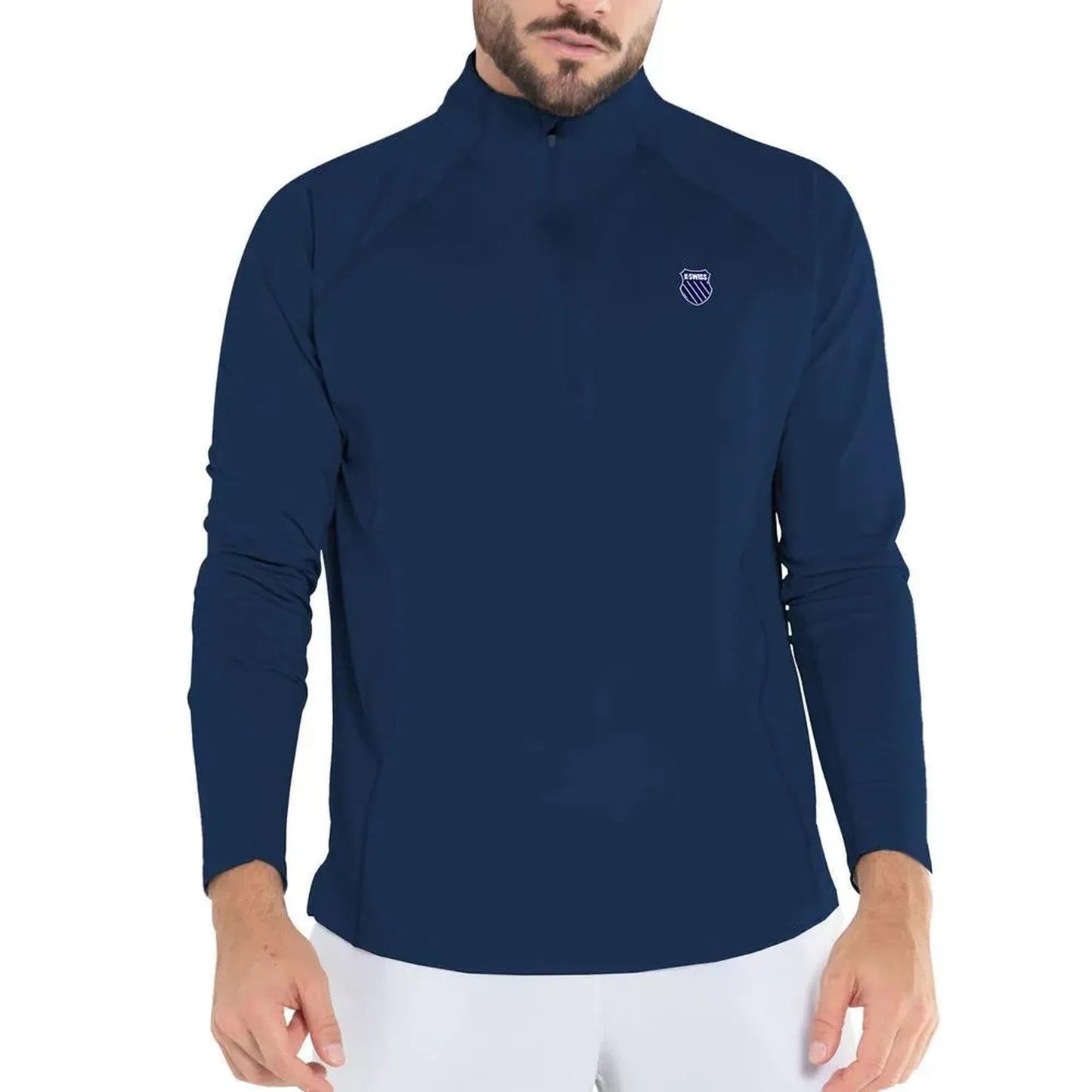 Men's Swift 1/4 Zip Tennis Long SleeveTienda Tennis