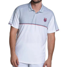 Men's Tradition Short Sleeve Tennis Polo WhiteTienda Tennis