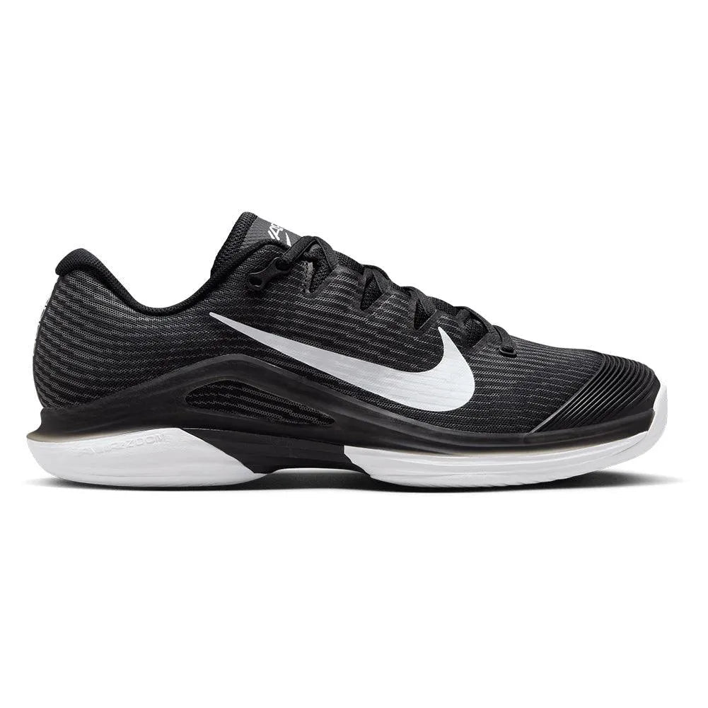 Men's Zoom Vapor 12 Tennis Shoes Black and WhiteTienda Tennis