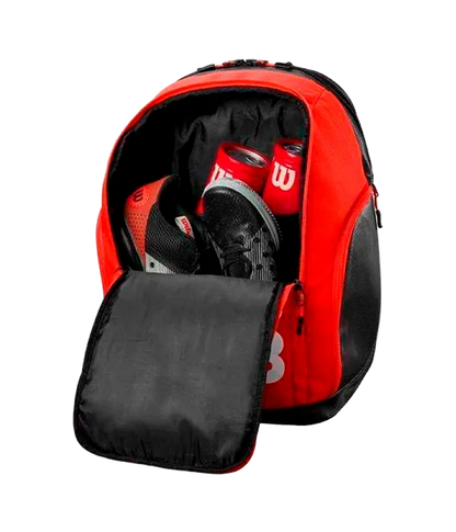 Backpack Wilson Tour Padel Negro/Rojo