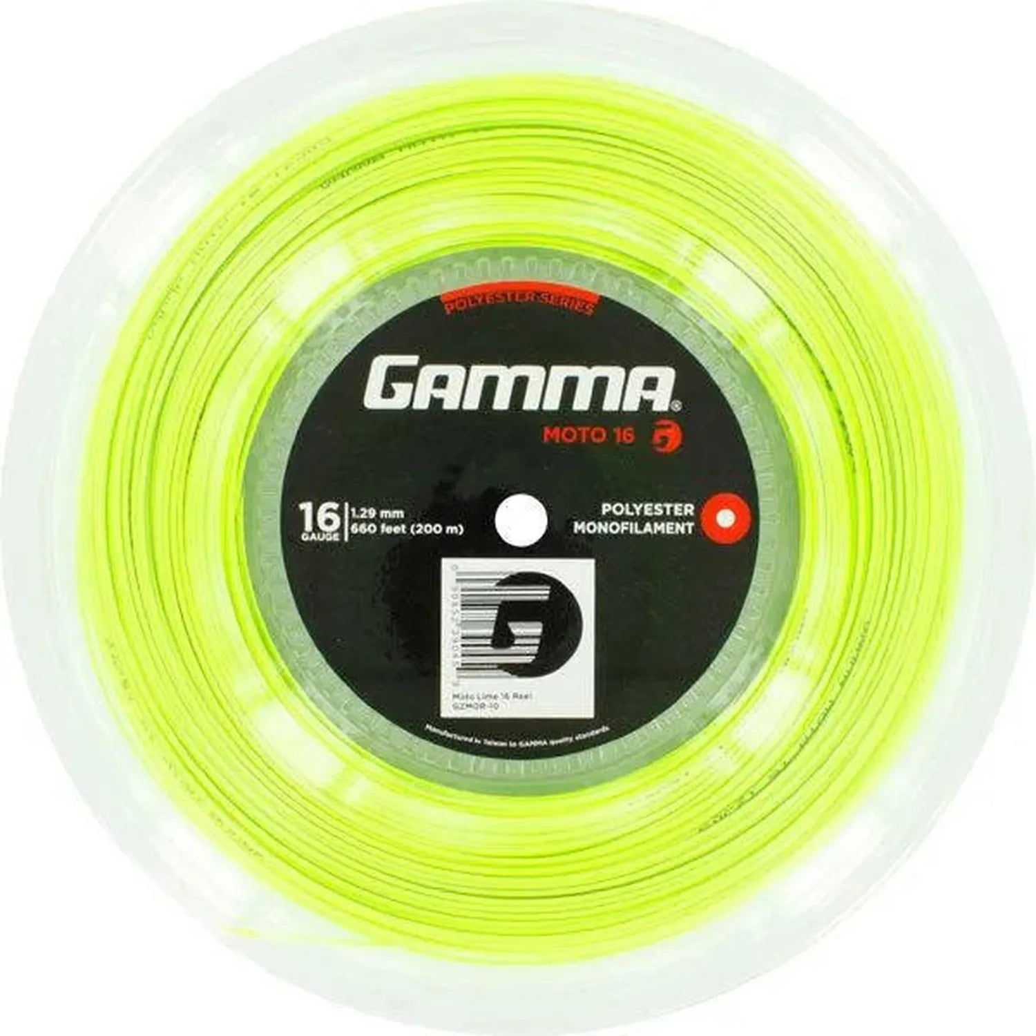 Moto 16G Tennis String Reel LimeTienda Tennis