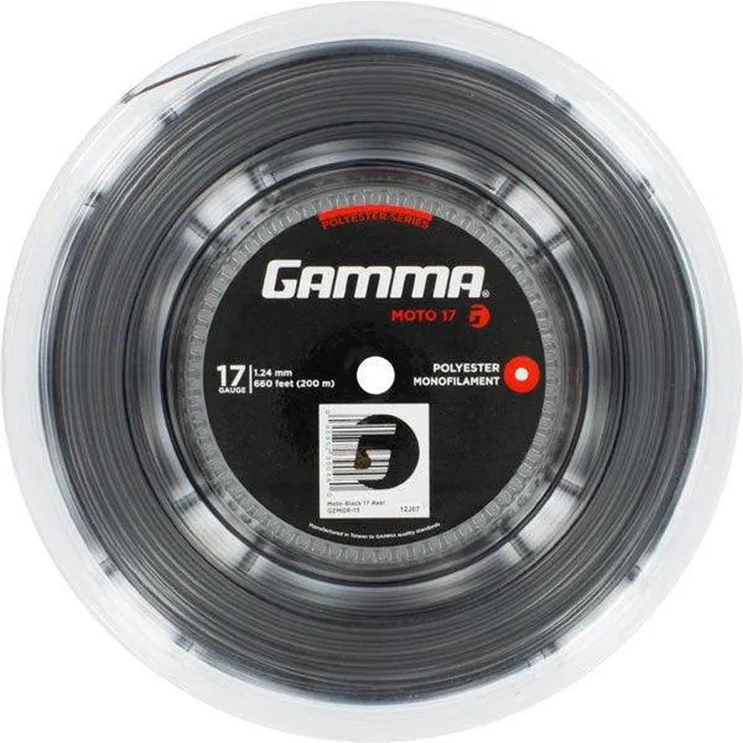 Moto 17G Tennis String Reel BlackTienda Tennis
