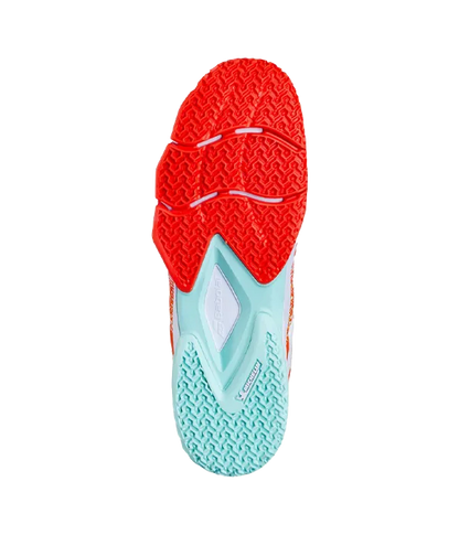 Padel Shoes Babolat Movea Tangerine Tango/White