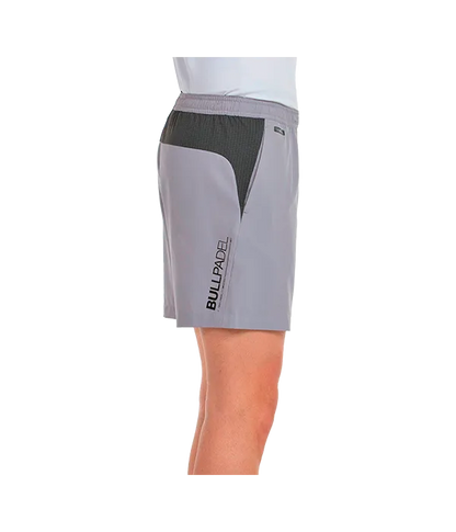 Pantalón Corto Bullpadel Muinos Gris 2025