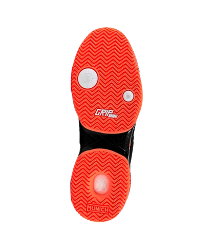 Padel Shoes Munich Padx 55 Negro/Rojo 2025
