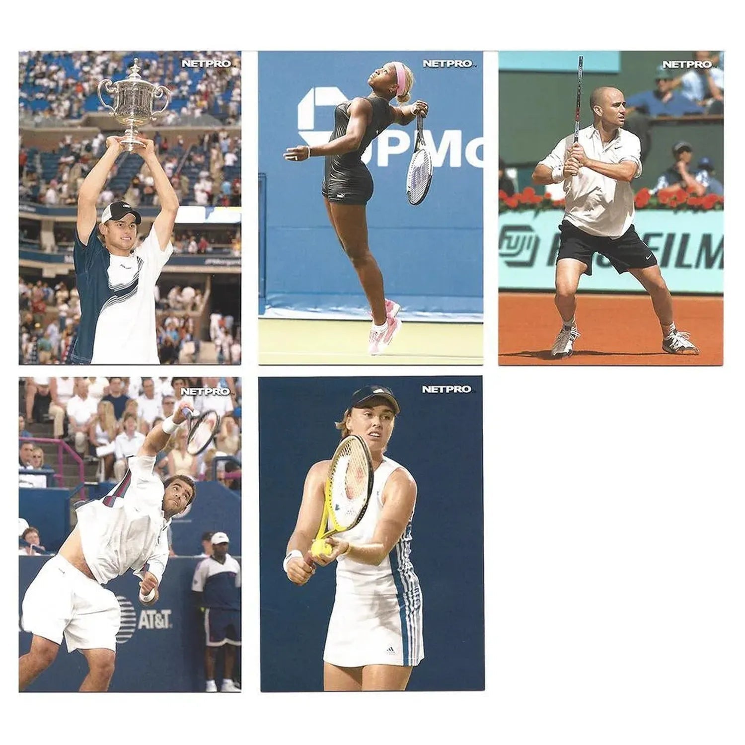 NETPRO Photo Edition Tennis Collector Card SetTienda Tennis