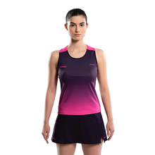 Camiseta Tirantes NOX Pro Mujer BlackBerry/Rose Degraded