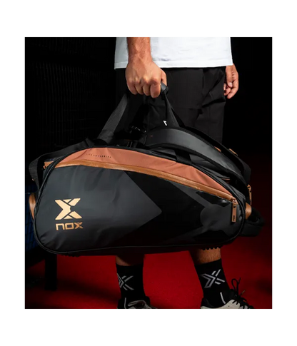 Padel Bag  NOX Luxury Open Series Negro/Marrón