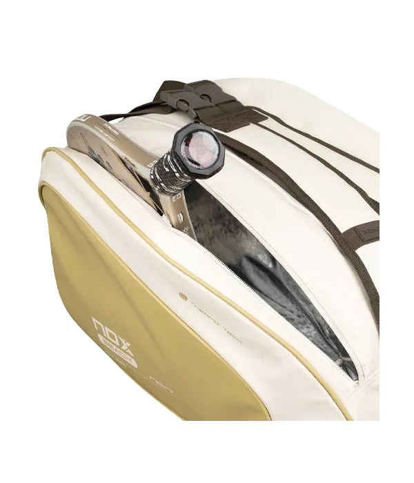 Padel Bag  NOX Beach Team NG17 Crema/Verde Pistacho