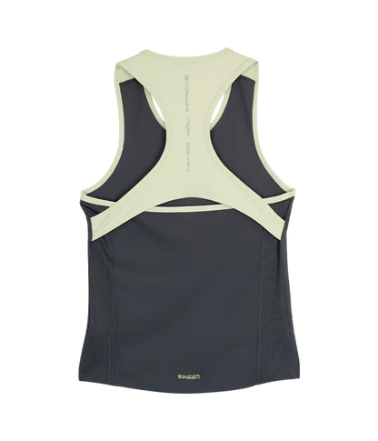 Camiseta Tirantes NOX Pro Mujer Gris/Verde
