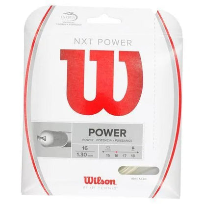 NXT Power Tennis String NaturalTienda Tennis
