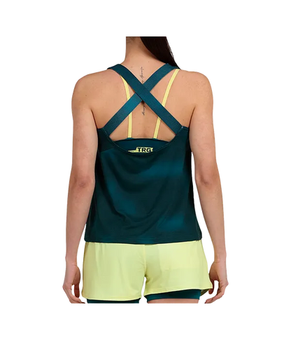 Camiseta Bullpadel Oidio Mujer Verde Pato