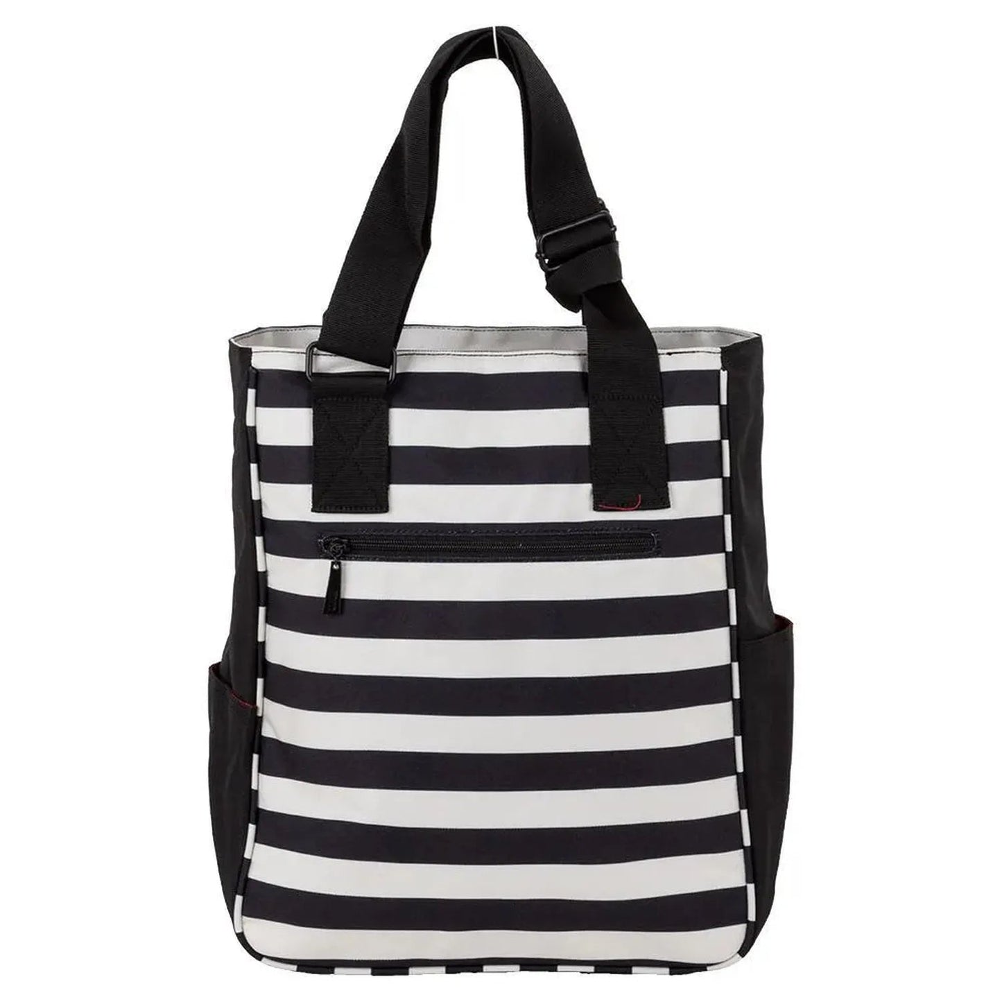 Original Tennis Tote Stripes Black and CoconutTienda Tennis