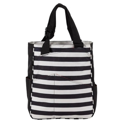 Original Tennis Tote Stripes Black and CoconutTienda Tennis