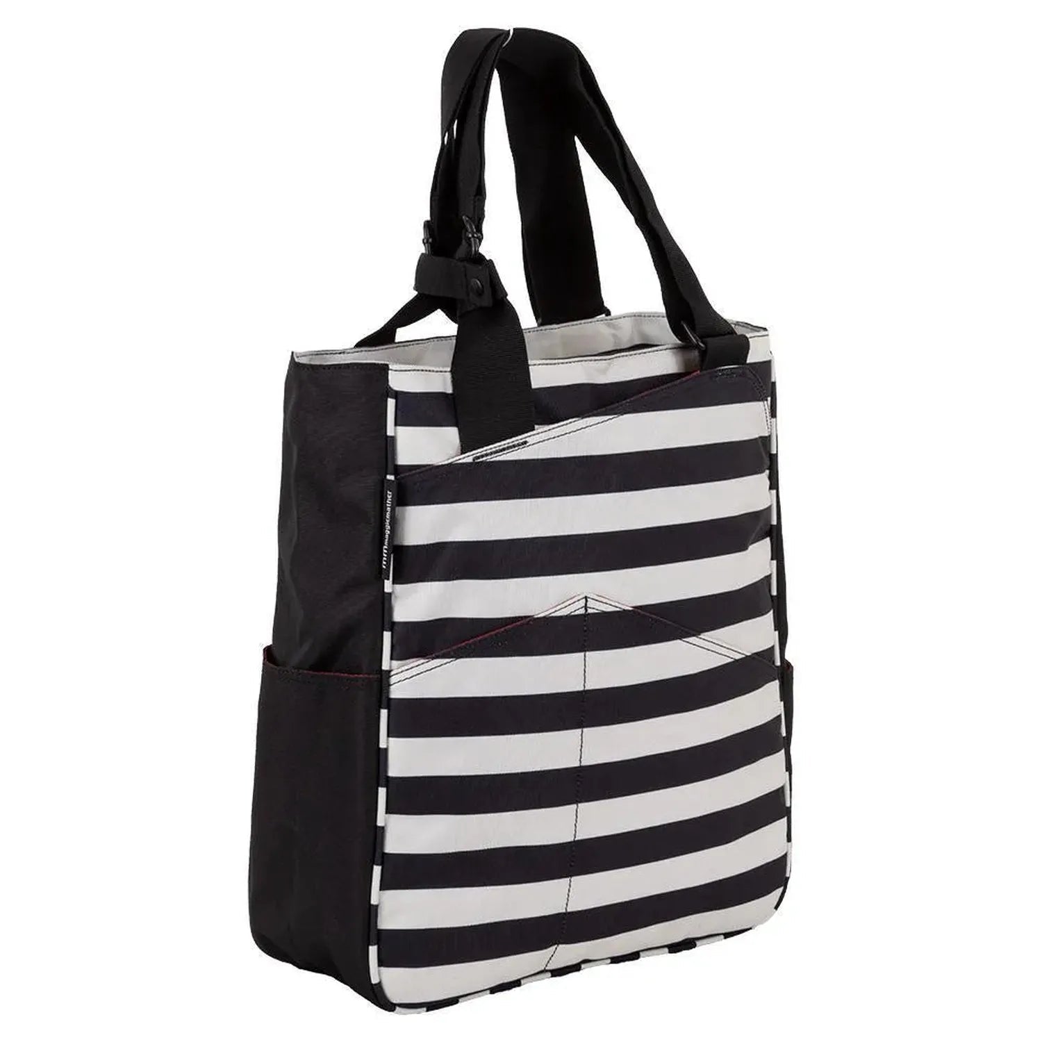 Original Tennis Tote Stripes Black and CoconutTienda Tennis