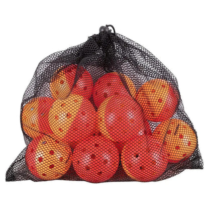Outdoor Pickleball Training Balls Dozen Red and OrangeTienda Tennis