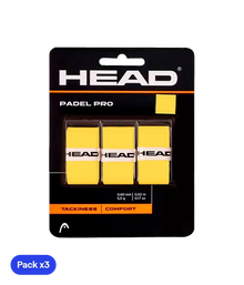 Overgrips HEAD Padel Pro Amarillo (Pack x3)