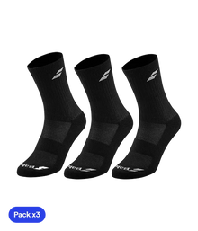 Socks Babolat Negro Junior (Pack x3)