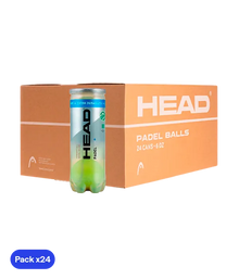 Box Balls  HEAD Padel Pro+ (pack x 24)
