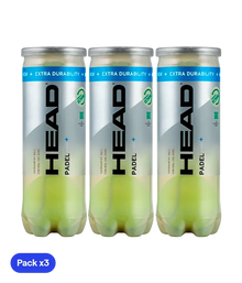 Balls  HEAD Padel Pro+ (pack x3)