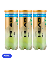 Balls  HEAD Padel Pro S + PadelPROShop (pack x3)