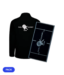Pack Softshell PPS x Padel Team Gourmet + Toalla