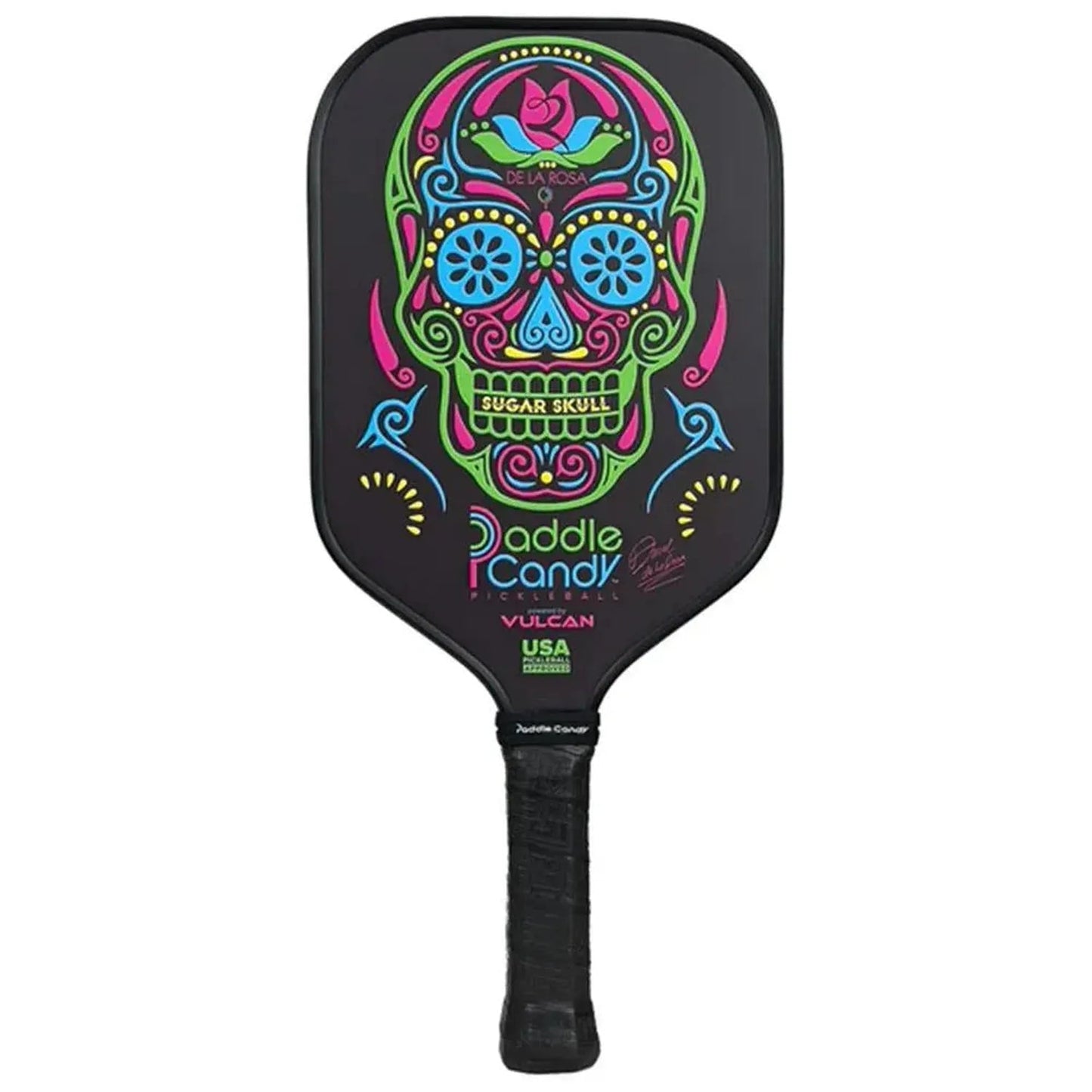 Paddle Candy Sugar Skull DLR Edition Pickleball Paddle BlackTienda Tennis