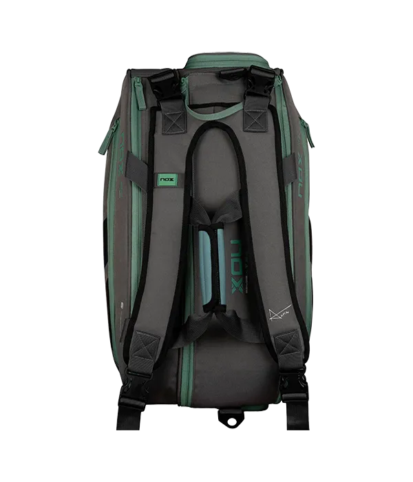 Padel Bag  NOX AT10 Team Gris/Verde