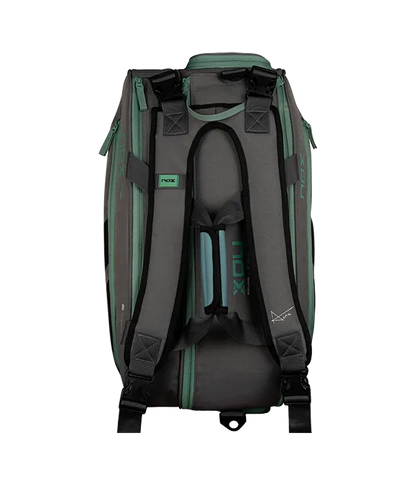 Padel Bag  NOX AT10 Team Gris/Verde