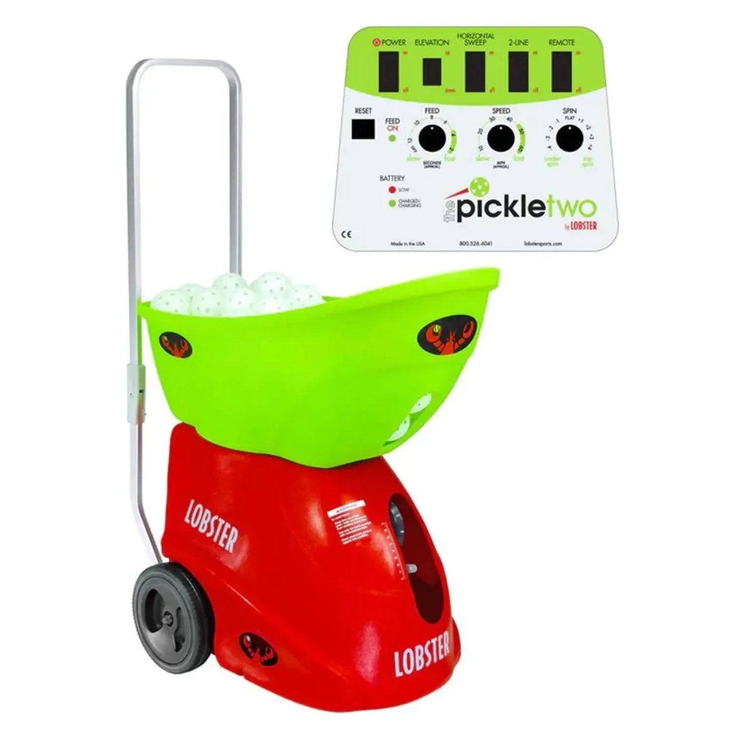 Pickle Two with 10 - Function Remote Control Pickleball MachineTienda Tennis
