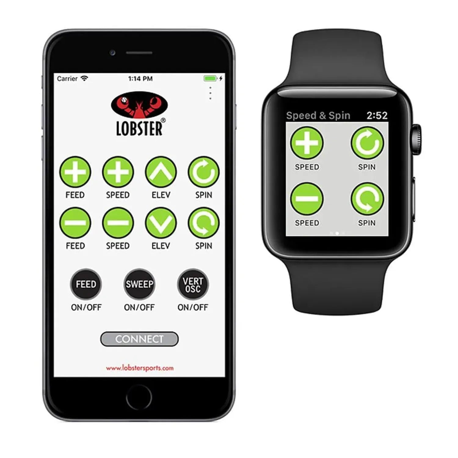 Pickle Two with 10 - Function Wi - Fi Remote Control for Apple Ball MachineTienda Tennis