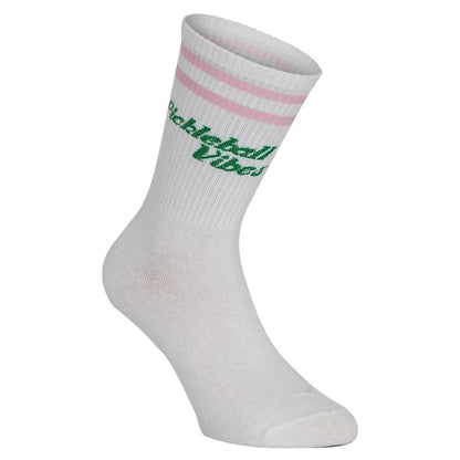 Pickleball Vibes Socks Pink and GreenTienda Tennis