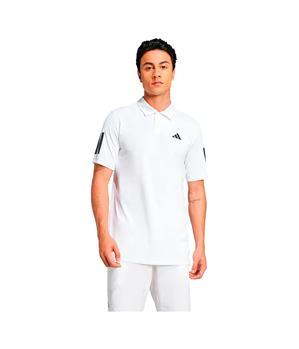 Polo Adidas Club 3STR White 2025
