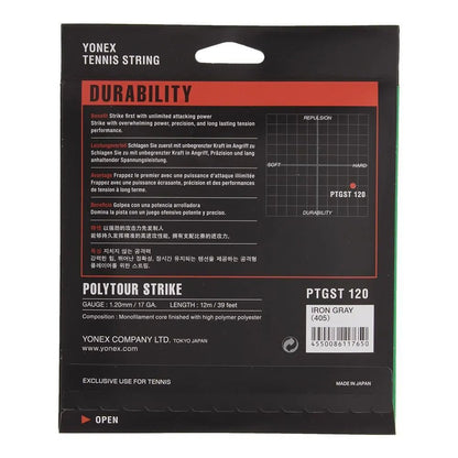 POLYTOUR STRIKE Tennis String Iron GrayTienda Tennis