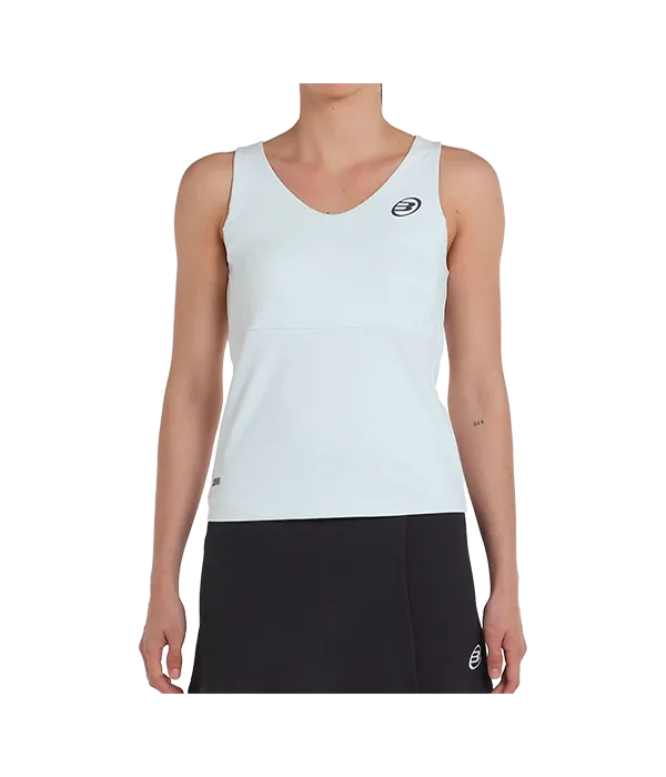Camiseta Tirantes Bullpadel Porru Blanco