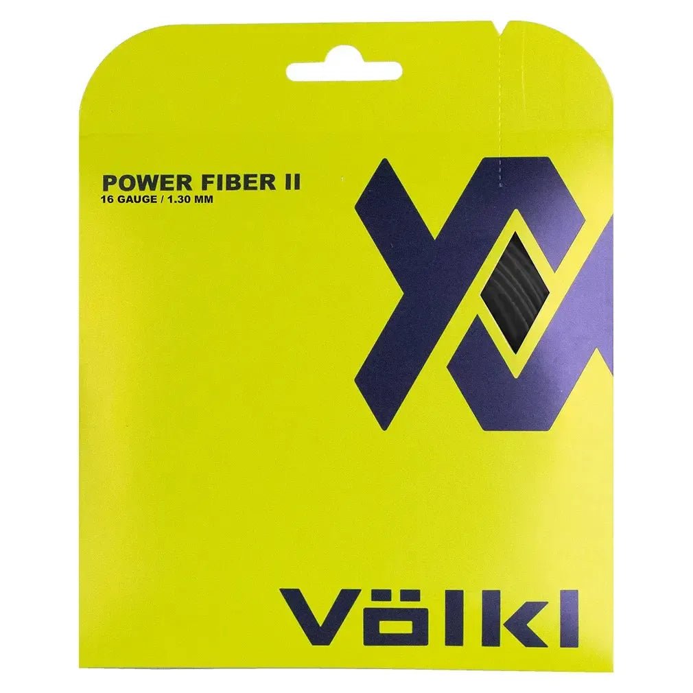 Power Fiber II 16G Black Tennis StringTienda Tennis