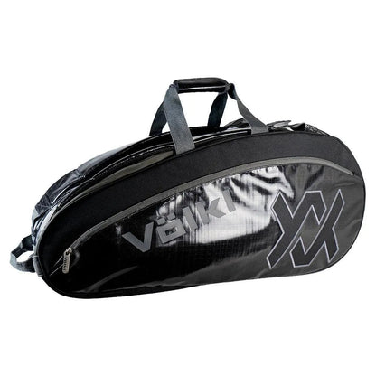Primo 6 Pack Tennis Bag Black and CharcoalTienda Tennis