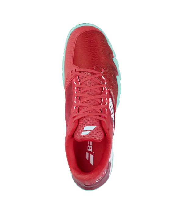 Padel Shoes Babolat Jet Premura Red/Electric Green Juan Lebrón