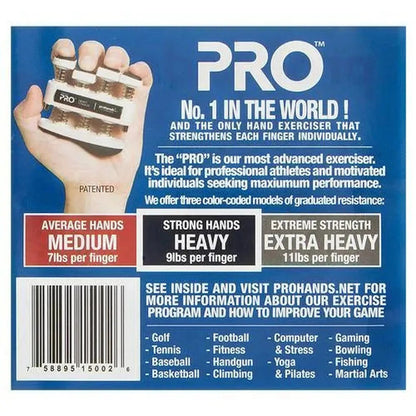 PRO HAND EXERCISER HEAVY TENSION BLACKTienda Tennis