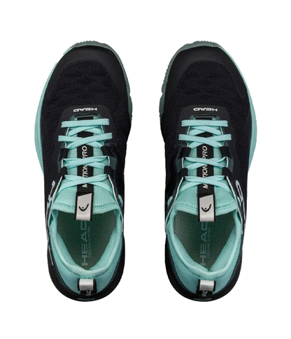 Padel Shoes HEAD Motion Pro Padel Mujer Black/Aqua