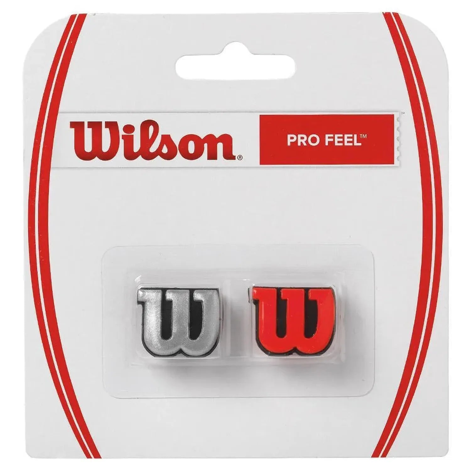 Profeel Tennis Dampener Red and SilverTienda Tennis