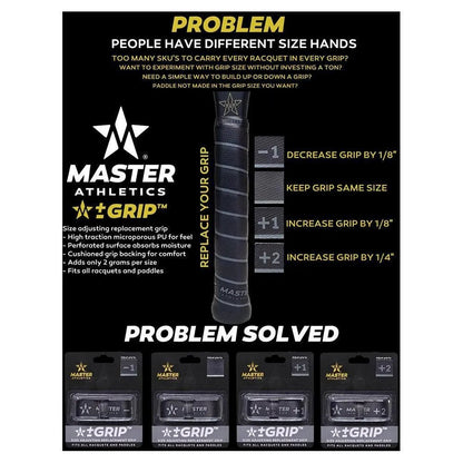 Replacement Grip +1 BlackTienda Tennis