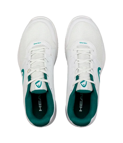 Padel Shoes Head Revolt Court White/pine Green 2025