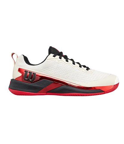 Padel Shoes Wilson Rush Pro 4.5 USO Tofu/Infrared/Black 2025