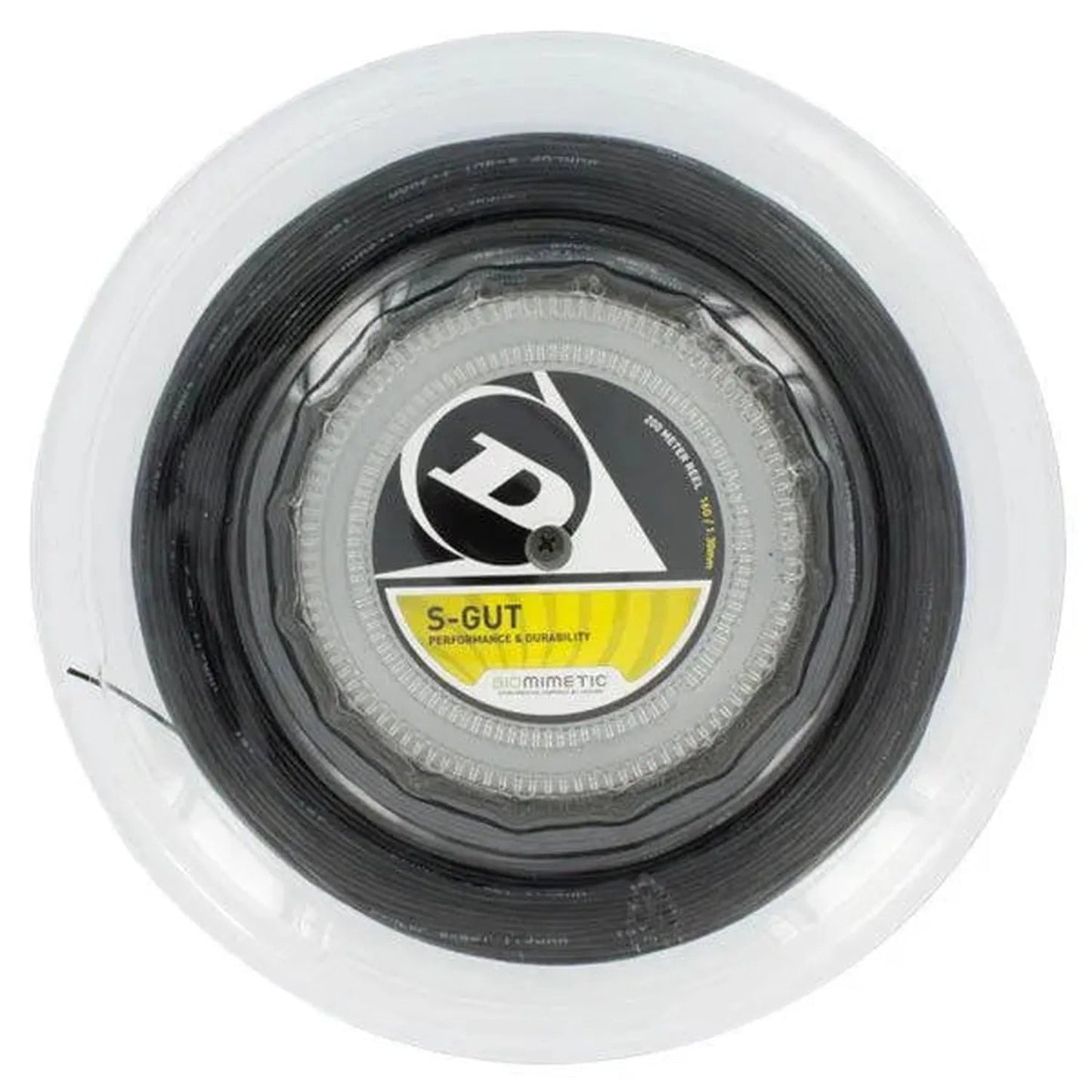 S - Gut 16G Black Reel Tennis StringTienda Tennis