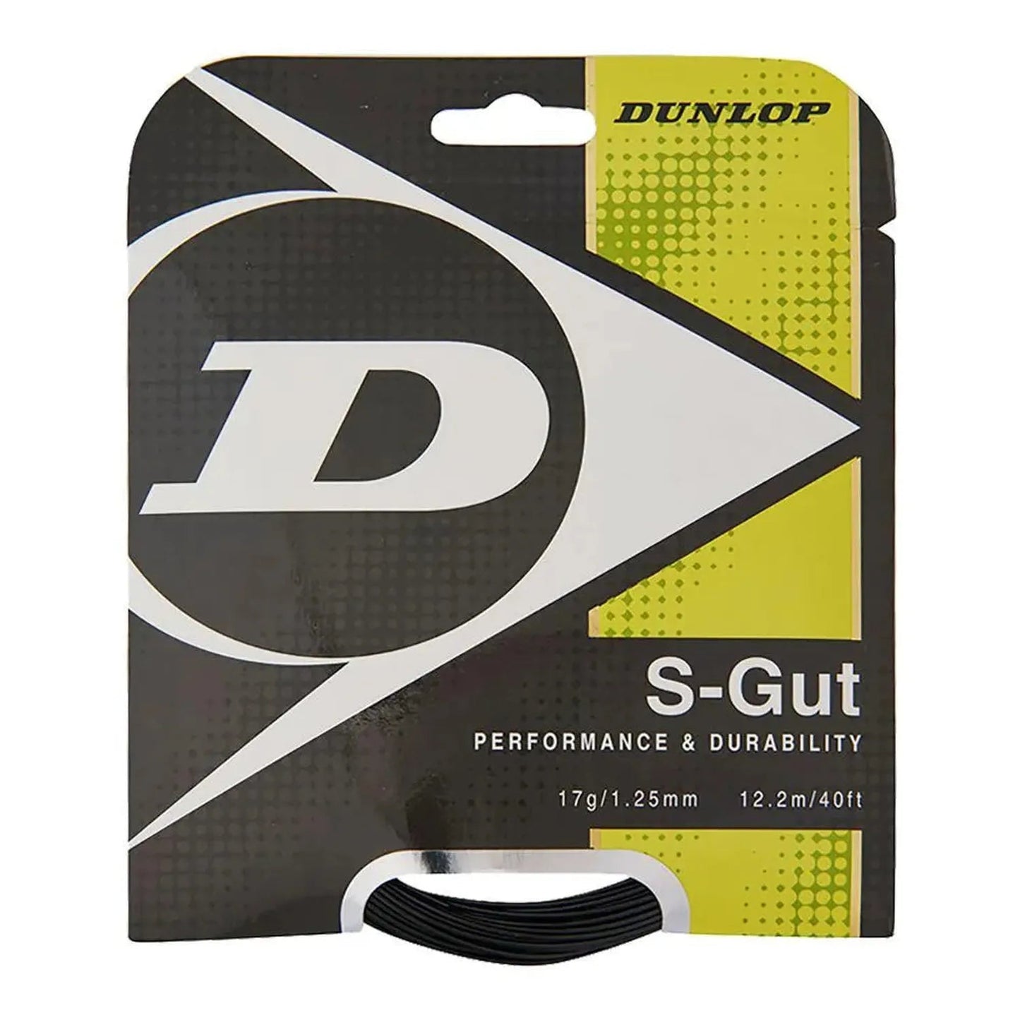 S - Gut 17G Black Tennis StringTienda Tennis