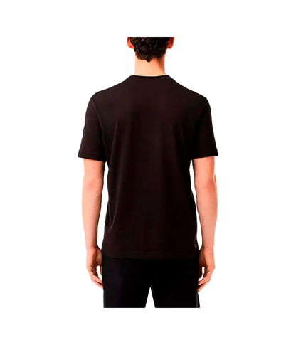 Camiseta Lacoste Algodón Negro