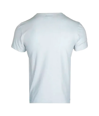 Camiseta Lacoste Sport Regular Fit Blanca Logo Negro